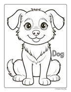 Farm Animal Adventures - Printable Coloring Book