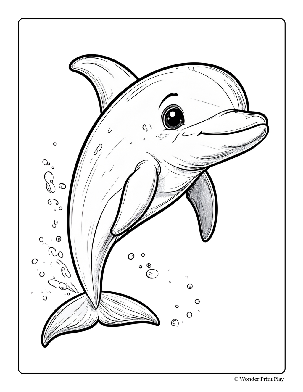 Mermaid Adventures - Printable Coloring Book