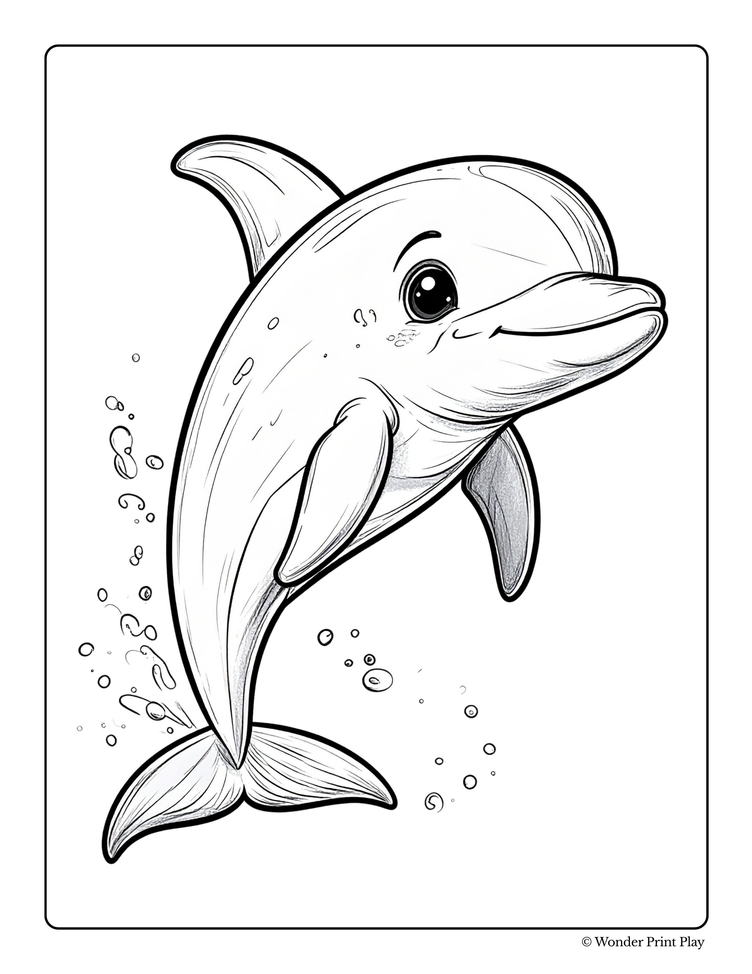 Mermaid Adventures - Printable Coloring Book
