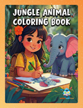 Jungle Animal Adventures - Printable Coloring Book ⭐⭐⭐⭐⭐