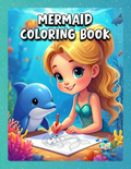 Mermaid Adventures - Printable Coloring Book ⭐⭐⭐⭐⭐