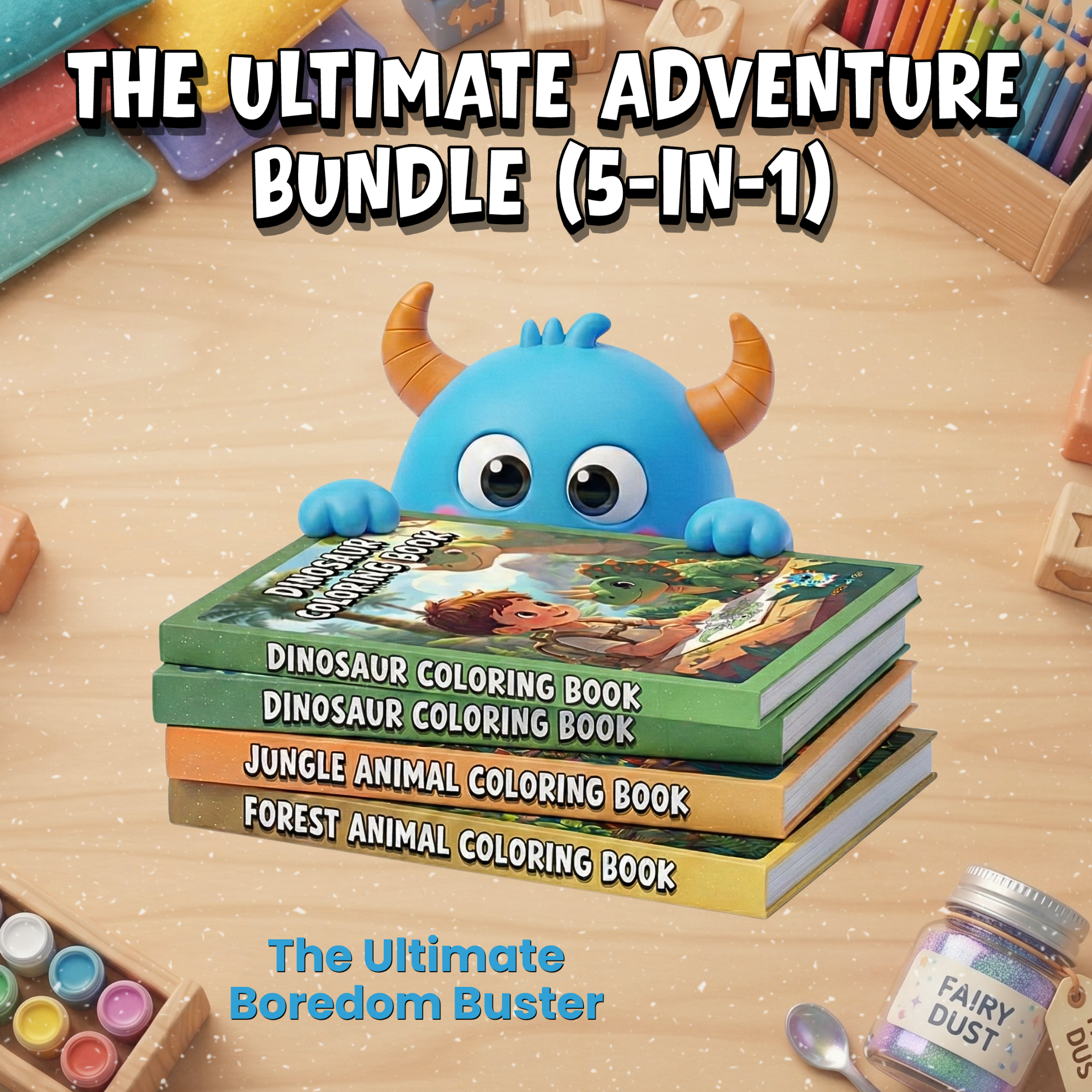 The Ultimate Adventure Bundle (5 BOOKS) ⭐⭐⭐⭐⭐