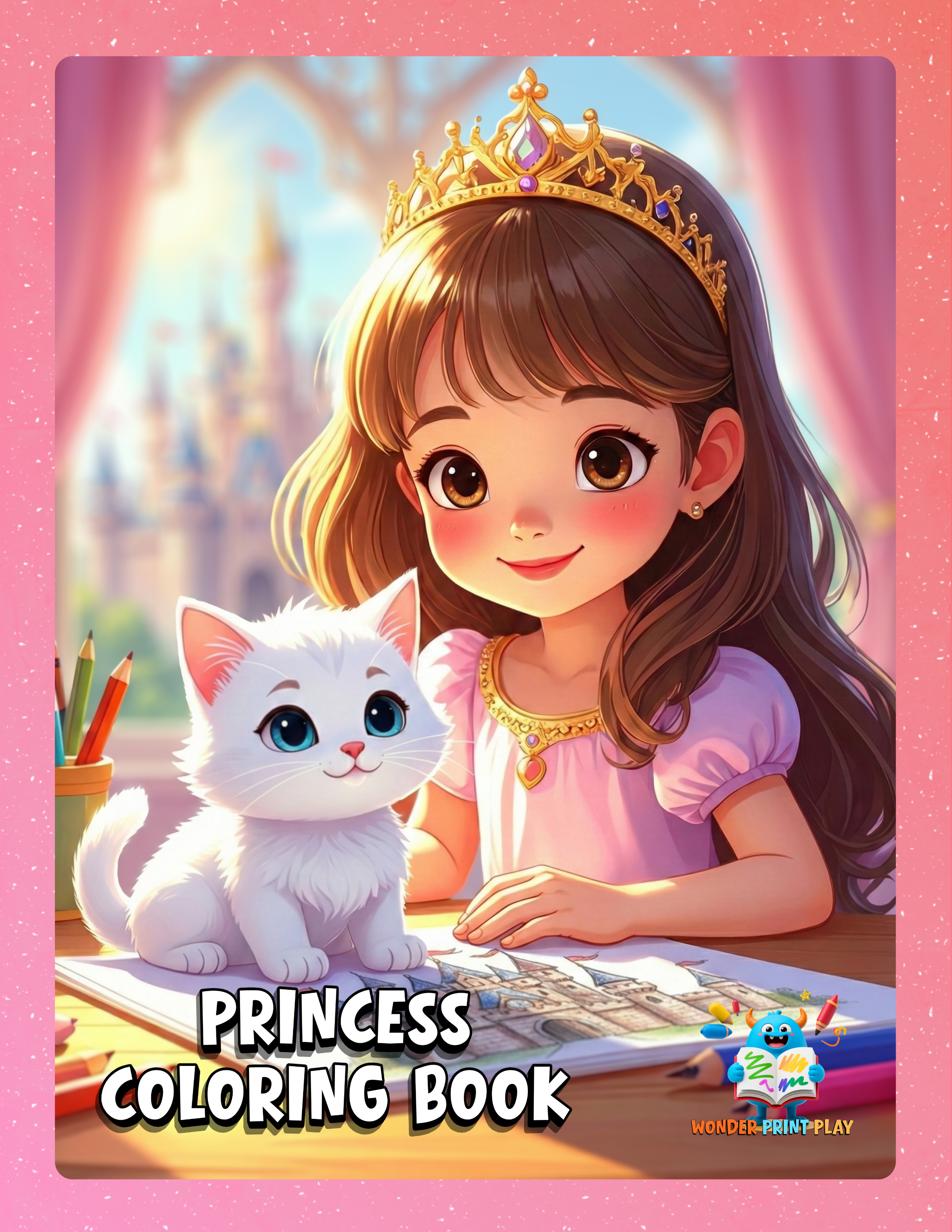 Princess Adventures - Printable Coloring Book