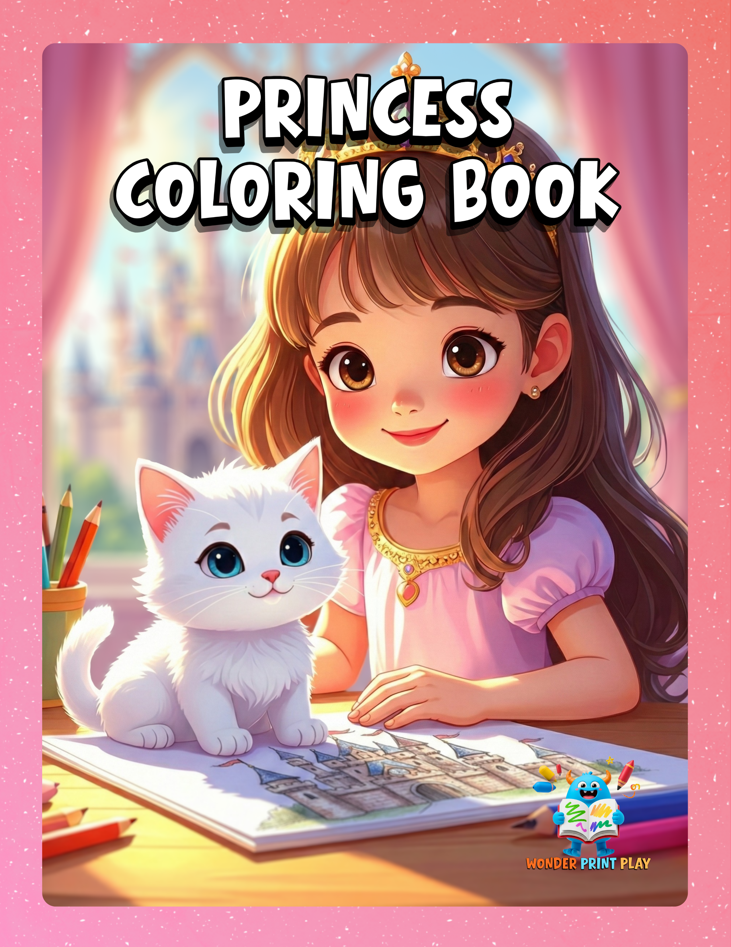 Princess Adventures - Printable Coloring Book