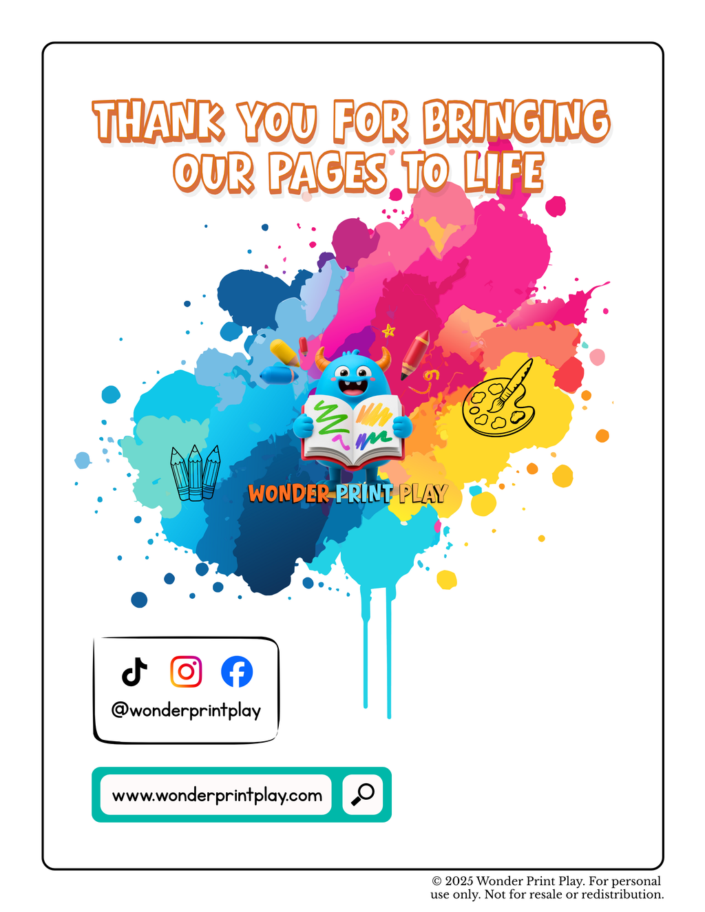 Mermaid Adventures - Printable Coloring Book