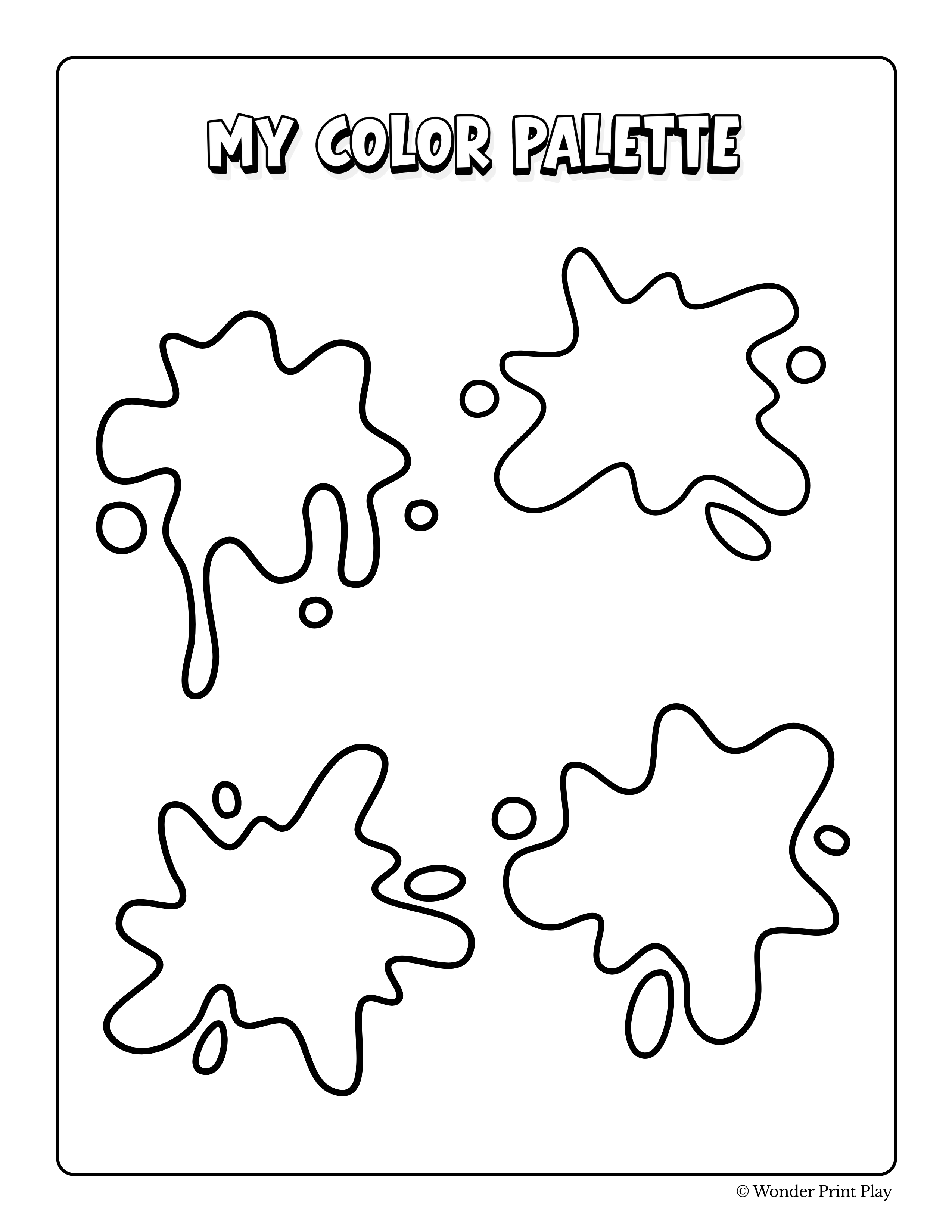 Farm Animal Adventures - Printable Coloring Book